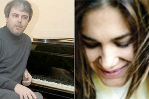 η   υψίφωνος Κατερίνα Δοξαστάκη και ο πιανίστας Θεόδωρος Κοτεπάνος