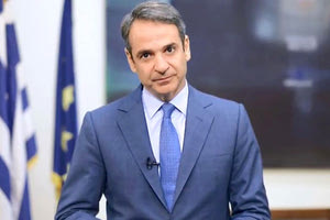 O Κυριάκος Μητσοτάκης