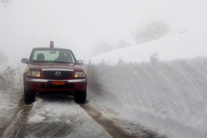 Μέχρι τα τέσσερα μέτρα φτάνει το χιόνι σε ορισμένα σημεία στο Οροπέδιο Λασιθίου!