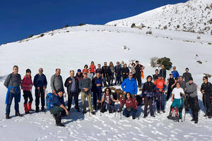 ΟΡΕΙΒΑΤΙΚΟΣ ΣΥΛΛΟΓΟΣ ΑΓΙΟΥ ΝΙΚΟΛΑΟΥ: Μετά από 13.705 παγωμένα βήματα στις βουνοπλαγιές της Σελένας έκοψαν την πίτα τους