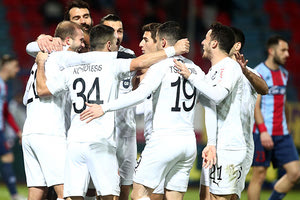 Πανηγύρισαν οι παίκτες του ΟΦΗ