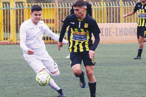 Κ-19 του Εργοτέλη στον αγώνα με τον Απόλλωνα Σμύρνης