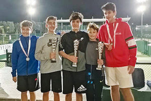 Από αριστερά 2ος Καρακώστας, Μπουνάκης, Τσατσάκης