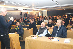 Από την σχολή UEFA B και D που έγινε στο Ηράκλειο