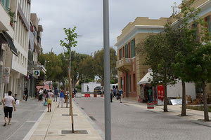 το έργο ανάπλασης της  λεωφόρο Δικαιοσύνης