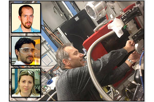 Ερευνητές του ΙΗΔΛ-ΙΤΕ που διεξήγαγαν την επιστημονική μελέτη για την εξολόθρευση των καρκινικών κυττάρων