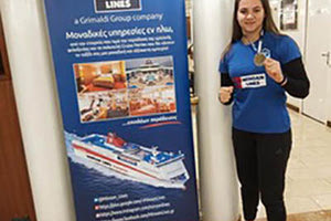  Οι Μινωικές Γραμμές, ως υπερήφανος χορηγός, συγχαίρουν την Κέλλυ Κυδωνάκη