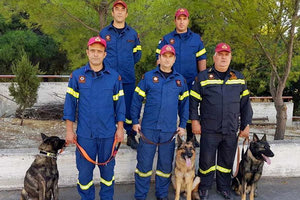 Η 3η ΕΜΑΚ Κρήτης διαθέτει τρεις ειδικά εκπαιδευμένους σκύλους, ταγμένους στον εντοπισμό αγνοουμένων και στη διάσωση συνανθρώπων μας