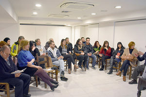 Μαθητές του Εσπερινού στην Λέσχη Ανάγνωσης Έργων του Καζαντζάκη