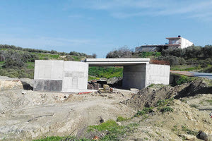 τεχνικά έργα για την παράκαμψη Αρκαλοχωρίου