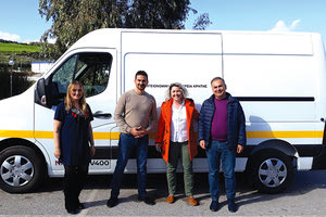 Ένα καινούριο κλειστό φορτηγό όχημα τύπου VAN παρέλαβε η 7η ΥΠΕ Κρήτης.