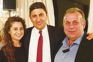 Ο κ. Αυγενάκης με τον κ. Τζανίδη και την κ. Θεριάκη