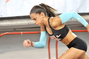 στα 200 μ. η Ειρήνη Βασιλείου