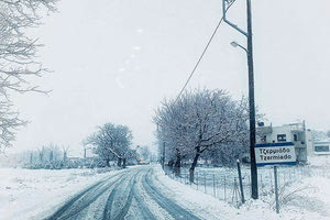 ΠΙΟ ΕΝΤΟΝΟ ΤΟ ΚΡΥΟ: “Λευκό τοπίο” στην Κρήτη