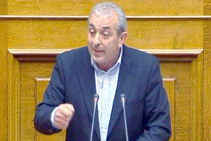 ο βουλευτής ΣΥΡΙΖΑ Ηρακλείου, Σωκράτης Βαρδάκης