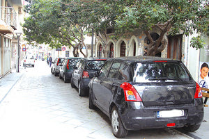 κάρτες στάθμευσης για τους κατοίκους του κέντρου