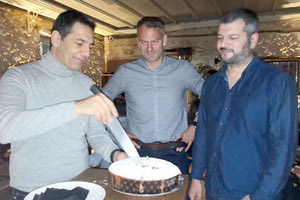 Από την κοπή πίτας της ομάδας μπάσκετ του ΟΦΗ