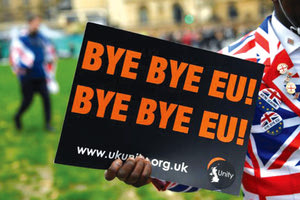 «Αντίο Ευρωπαϊκή Ένωση» είπαν από σήμερα οι Βρετανοί που αντιμετωπίζουν το Brexit