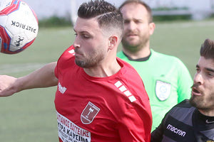 Ο Καστελλιανάκης της Μινωϊκής σε φάση από το 2-2 με τον Ανθεστίωνα