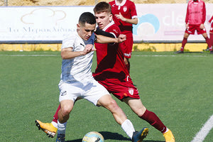 Η Κ19 του ΟΦΗ επί της αντίστοιχης της Λάρισας