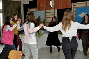 Στο 11ο Λύκειο Ηρακλείου βρέθηκαν26 μαθήτριες/τες με τους συνοδούς καθηγητές τους από το Packer Collegiate Institute από το Brooklyn, New York.