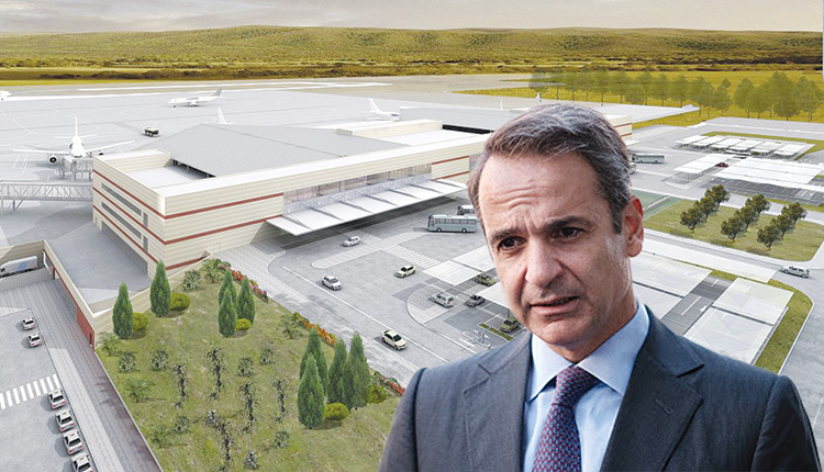 Ο πρωθυπουργός Κυριάκος Μητσοτάκης και η κατασκευή του νέου Διεθνούς Αεροδρομίου Καστελλίου
