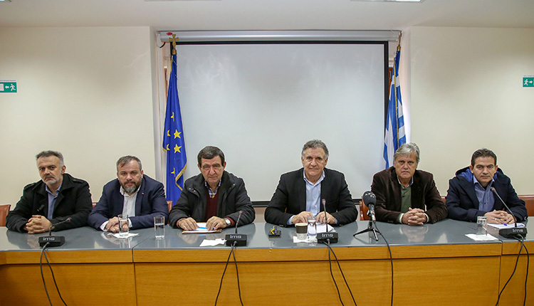 Από τη συνέντευξη Τύπου του δήμου Μινώα για τη θεμελίωση του νέου αεροδρομίου