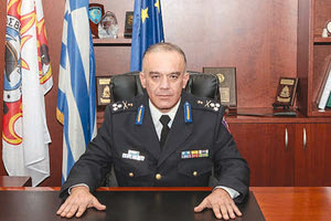 Ο νεος αρχηγός του Πυροσβεστικού Σώματος, Στέφανος Κολοκούρης