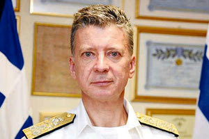 Ο αρχηγός του Λιμενικού Σώματος, Θ. Κλιάρης