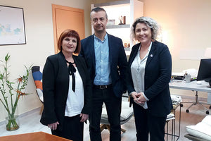 Ορκίστηκε χθες η νέα αναπληρώτρια διοικήτρια του Νοσοκομείου Σητείας