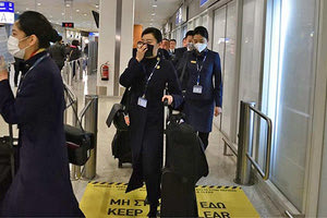 αεροδρόμια για αντιμετώπιση πιθανού κρούσματος κοροναϊού.