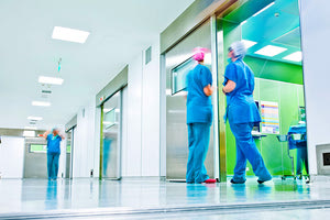 μέσα στο νοσοκομείο