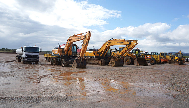 έργα υλοποίησης του νέου διεθνούς αεροδρομίου Καστελλίου 