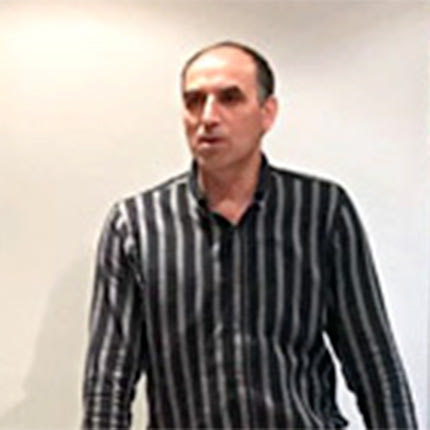 ο πρώην πρόεδρος του Συνδέσμου Κριτών Μπάσκετ Κρήτης Ορέστης Σμυρνάκης