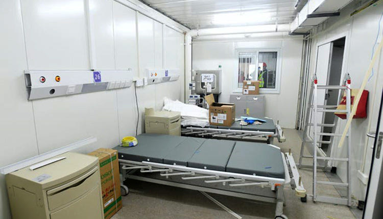 το νοσοκομείο για την επιδημία του κορωνοϊού στην Κίνα έχει ανεγερθεί με τη μέθοδο των προκατασκευασμένων μονάδων δηλ. «προκάτ».