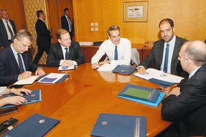 Από τη χθεσινή συνάντηση στο Υπουργείο Υποδομών για τον ΒΟΑΚ