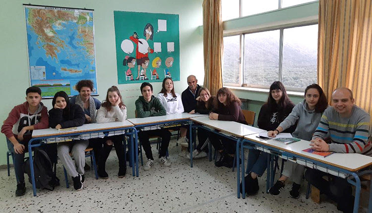 Ομά́δα εργασίας της επιχειρηματικής προσπάθειας του Λυκείου Μοχού
