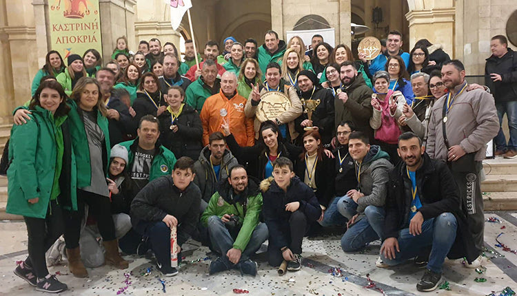 Η ομάδα "Φτεροπόδαροι" ήταν η μεγάλη νικήτρια του χθεσινού 18ου Κυνηγιού του Κρυμμένου Θησαυρού που έγινε στο Ηράκλειο.