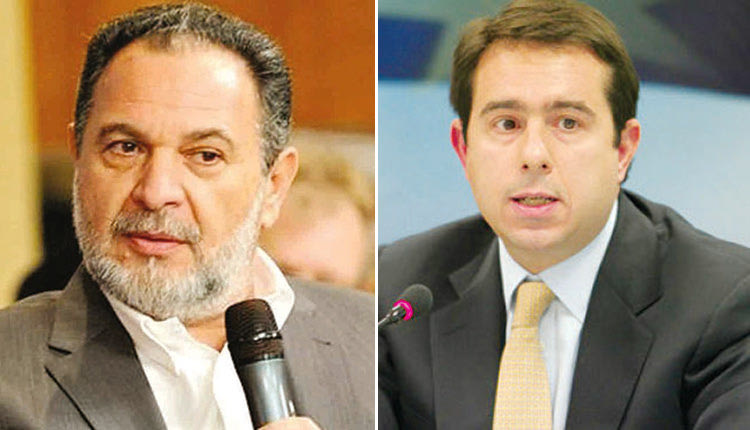 Κουράκης από την Περιφερειακή Ένωση Δήμων Κρήτης με τον αρμόδιο υπουργό Μετανάστευσης και Ασύλου Νότη Μηταράκη