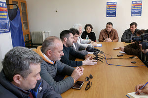 Οι συνδικαλιστές του Ηρακλείου απηύθυναν κάλεσμα για συμμετοχή στη σημερινή κινητοποίηση