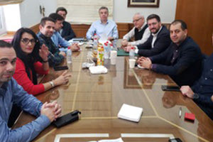 Από την υπογραφή της σύμβασης του δρόμου Καβροχώρι - Κεραμούτσι στην Περιφέρεια Κρήτης