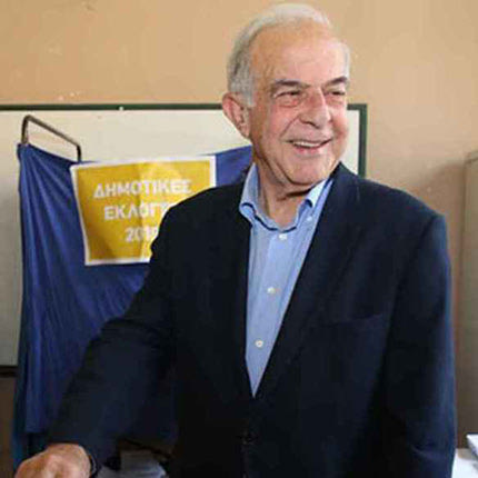 Βασίλης Λαμπρινός στην κάλπη