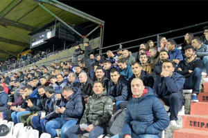 Οι διαιτητές στο γήπεδο του ΟΦΗ