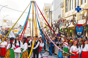 Το Γαϊτανάκι θα στηθεί στην οδό Δικαιοσύνης