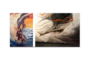 Περιήγηση στον ζωγραφικό κόσμο του Ρουσσέτου Παναγιωτάκη “Εν αρχή ην ο μύθος”