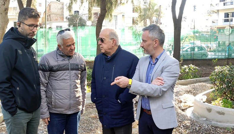 Το εργοτάξιο του Πάρκου Γεωργιάδη επισκέφθηκε ο Δήμαρχος Ηρακλείου Βασίλης Λαμπρινός