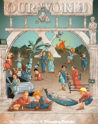 Η επετειακή δεκαετής έκδοση του «Our World», του ετήσιου περιοδικού που εκδίδεται από την εφημερίδα New Europe έχει πολλή Ελλάδα και… Μητσοτάκη!