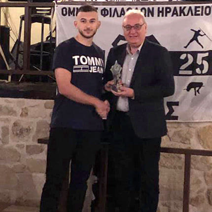 Ο Καλογεράκης με τον κ. Μπαριτάκη