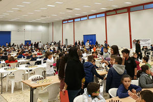 το 17ο Σχολικό Πρωτάθλημα Σκάκι Ανατολικής Κρήτης στις εγκαταστάσεις του Διεθνούς Εκθεσιακού Κέντρου Κρήτης στις Γούρνες