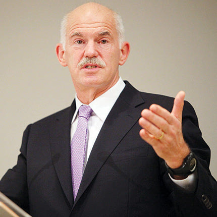 ο Γιώργος Παπανδρέου